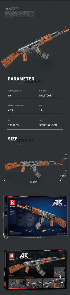 Reobrix AK-47 Assault Rifle 77005 - Reobrix