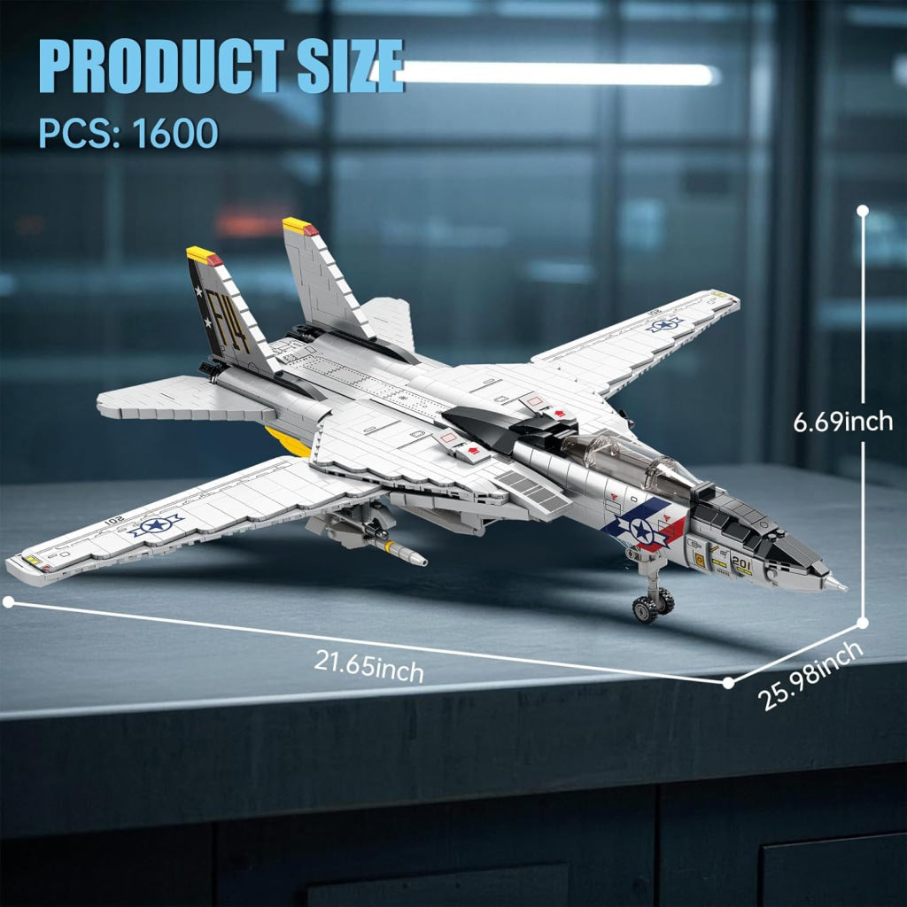 Reobrix F-14 Fighter Jet 33032 - Reobrix