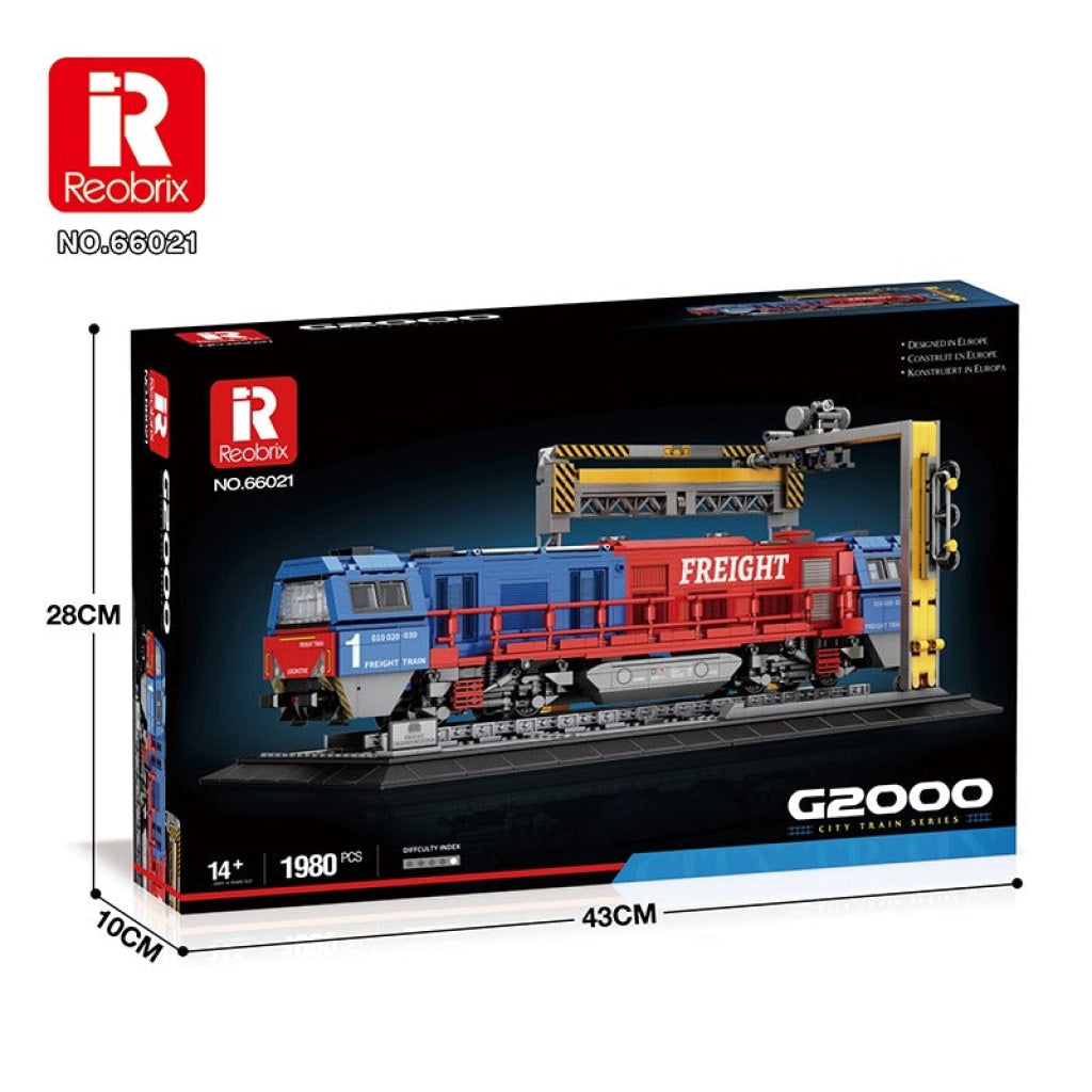 Reobrix G2000 European Freight Train 66021 - Reobrix