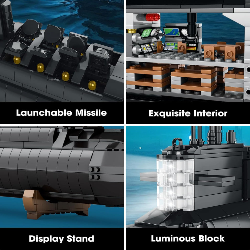 Reobrix Military Nuclear Submarine 800 - Reobrix