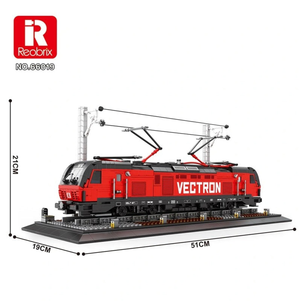 Reobrix Vectron European Electric Passenger Train 66019 - Reobrix