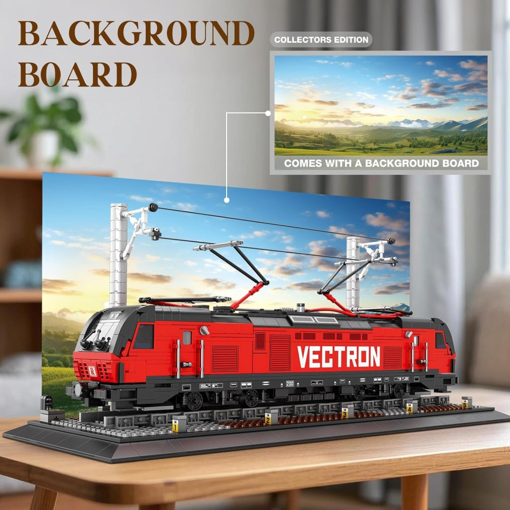 Reobrix Vectron European Electric Passenger Train 66019 - Reobrix