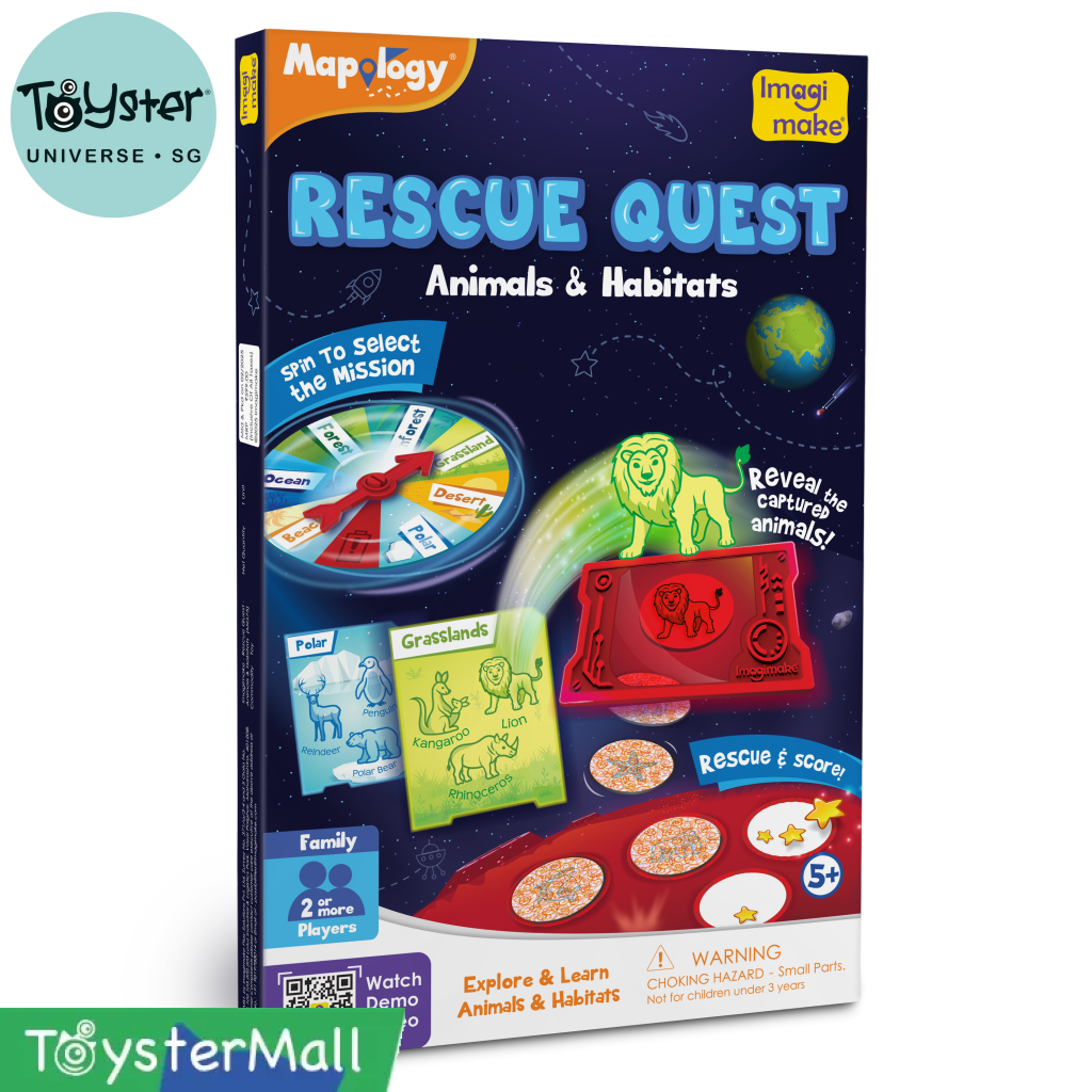 Rescue Quest - Animals & Habitats - Games