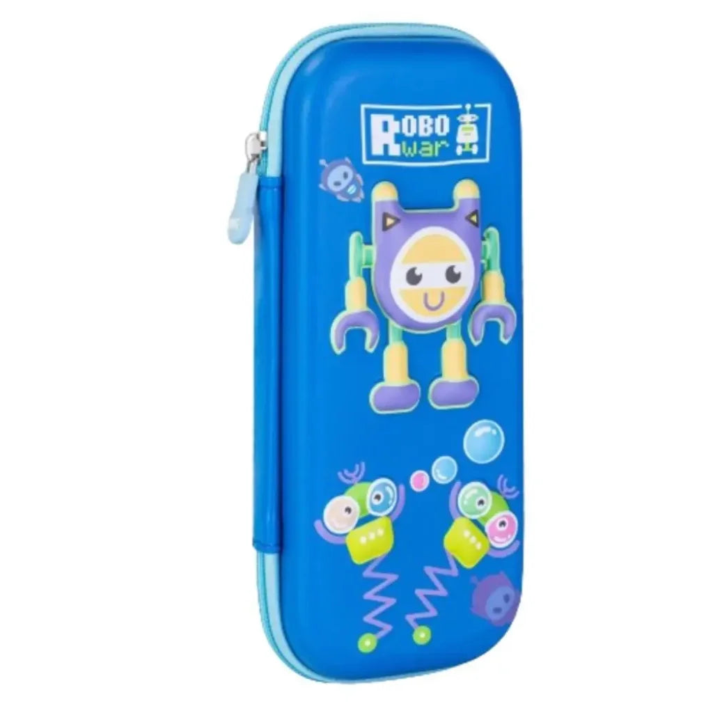 Robot Pencil Box Cute Lightweight Large Capacity