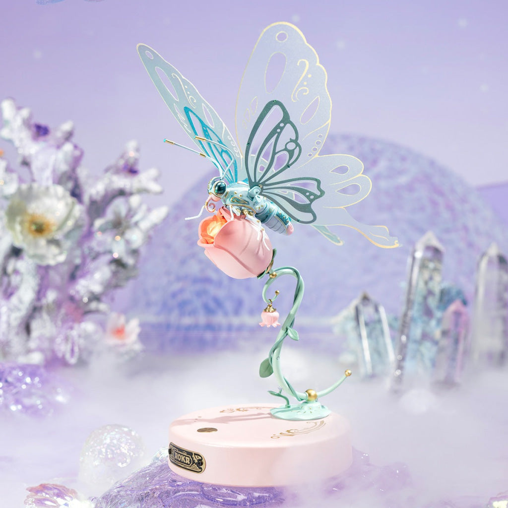 Robotime Rokr Butterfly Diy Mechanical 3D Puzzle Dropship