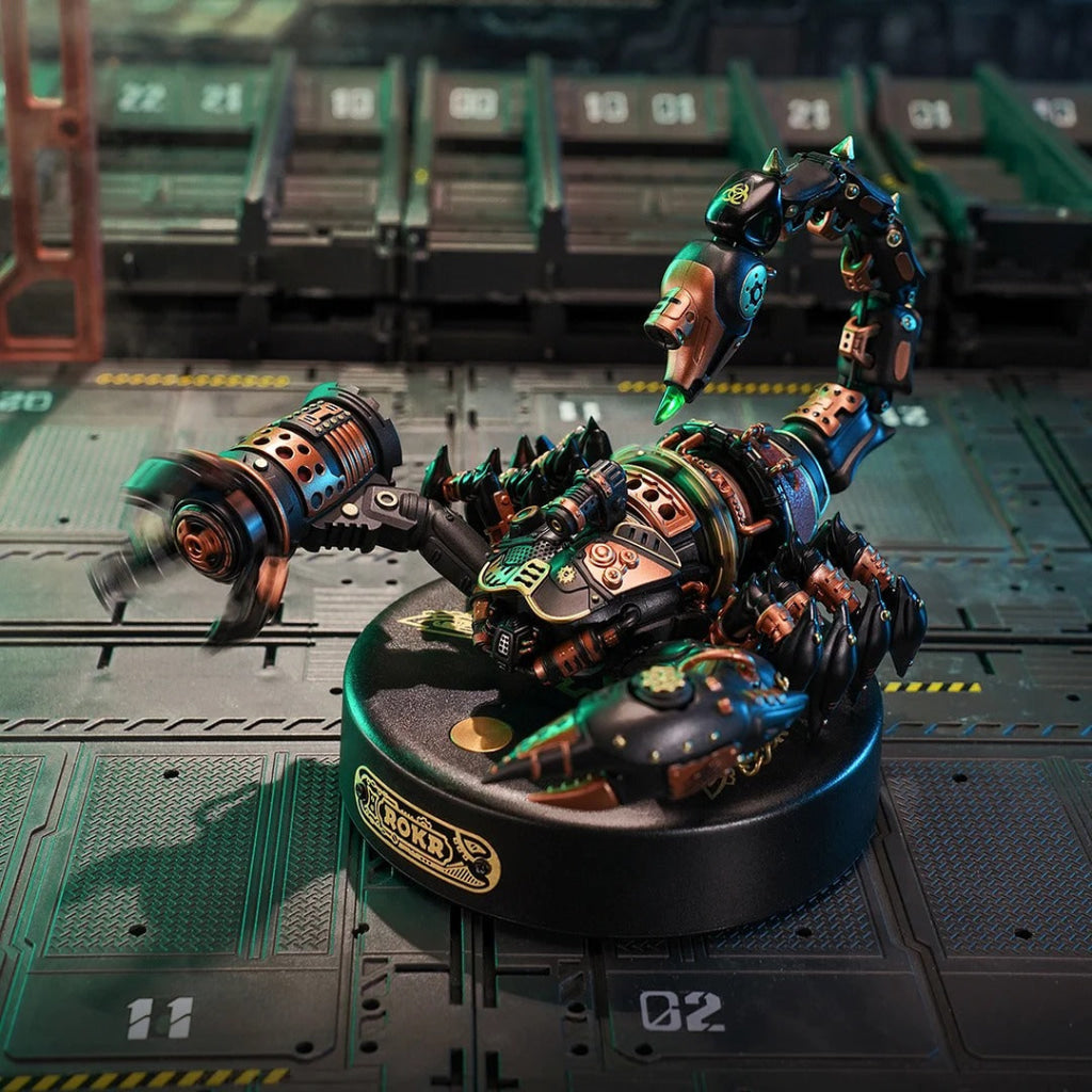 Robotime Rokr Emperor Scorpion Model Diy 3D Puzzle Mi04 Dropship