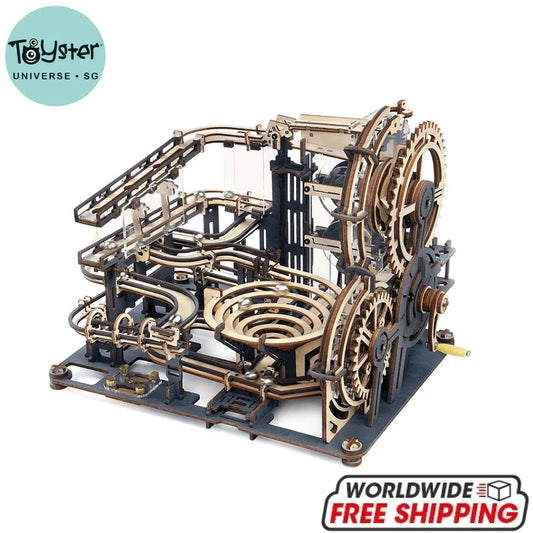 Robotime Rokr Marble Night City Run Lga01 Dropship