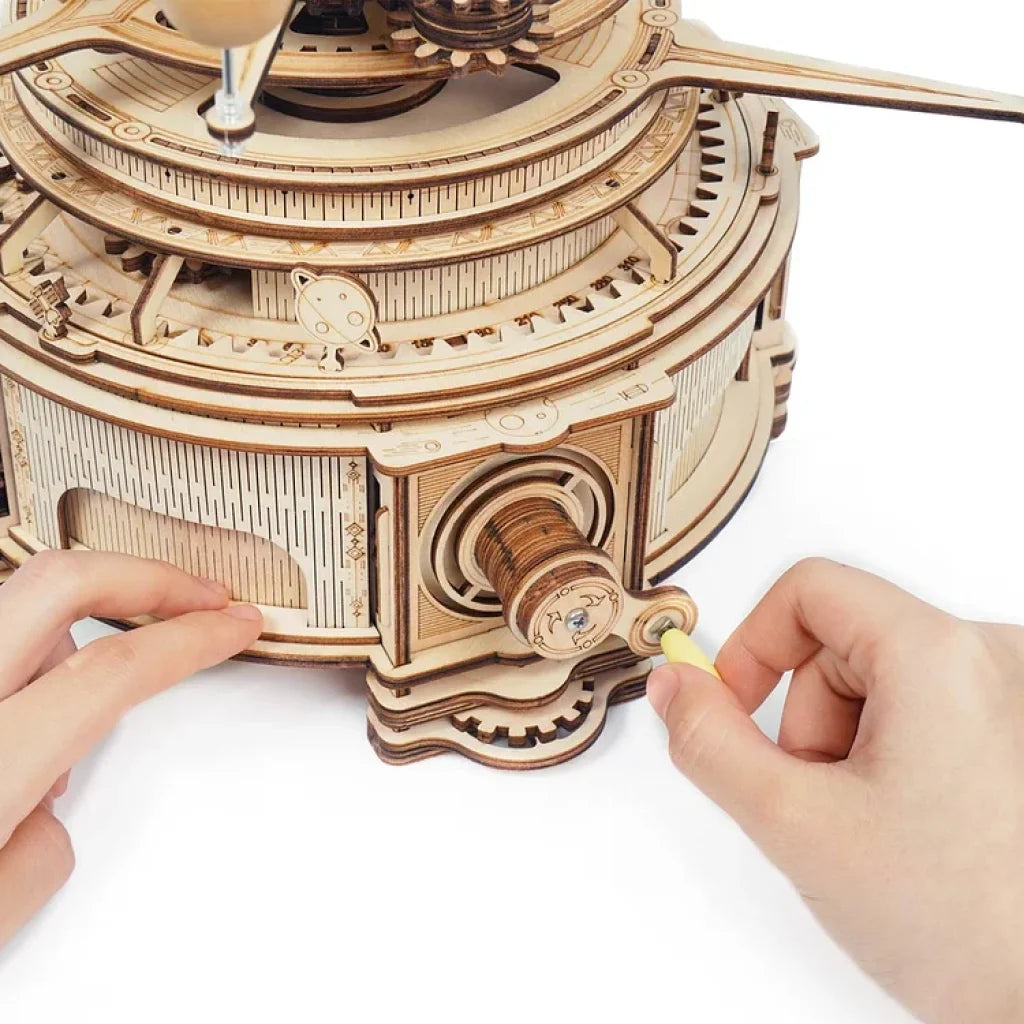 Robotime Rokr Mechanical Orrery St001 3D Wooden Puzzle Dropship