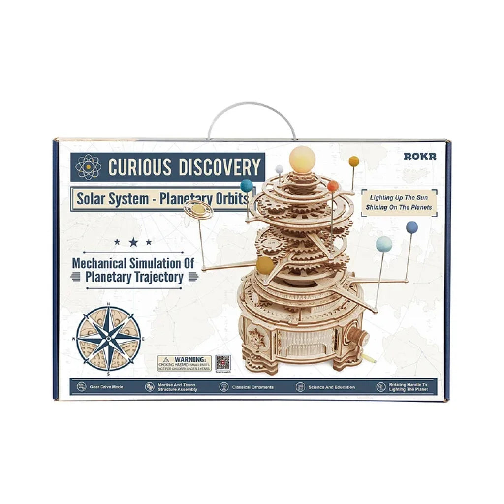 Robotime Rokr Mechanical Orrery St001 3D Wooden Puzzle Dropship