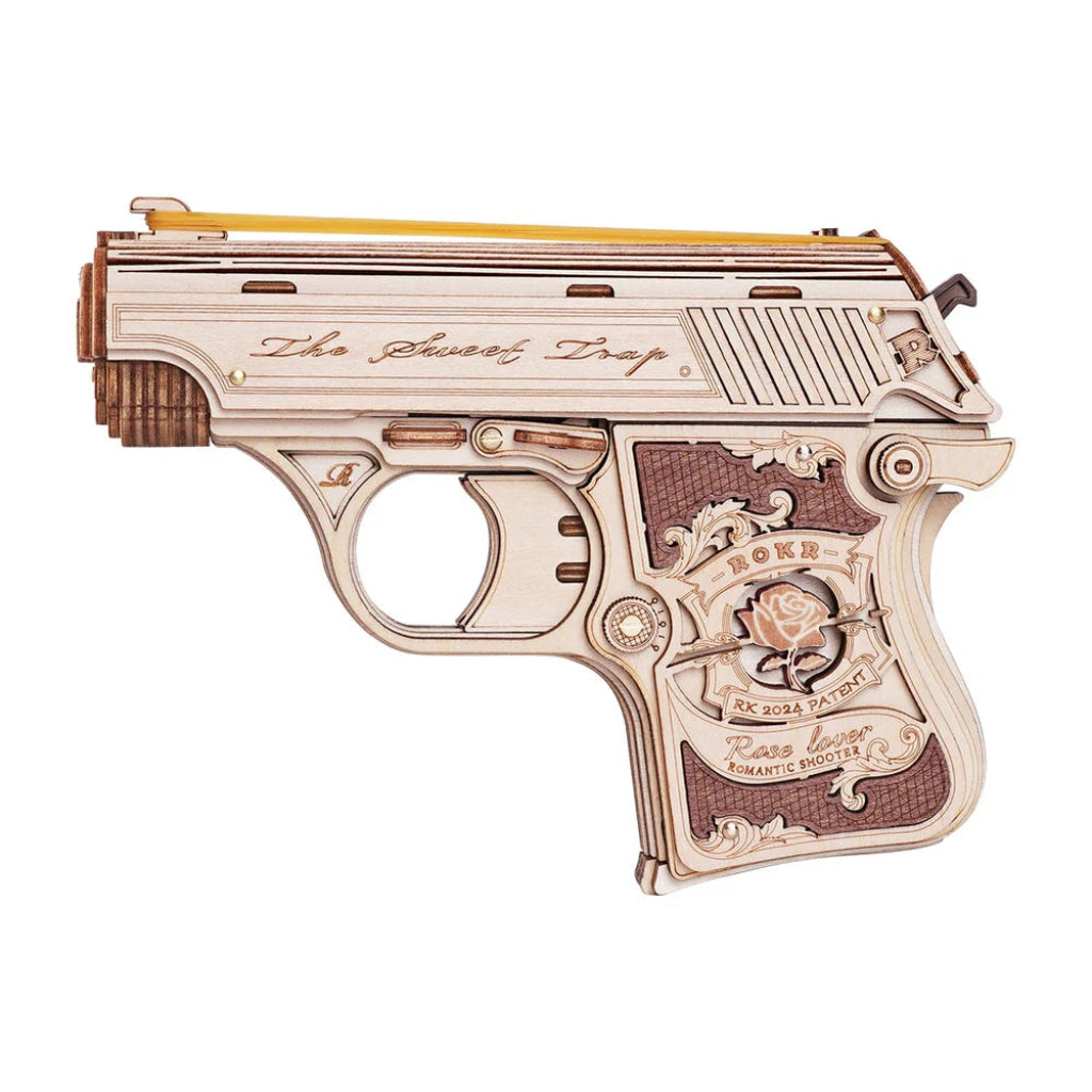 Robotime ROKR Mini Toy Blaster 3D Wooden Puzzle LQ502 - Robotime