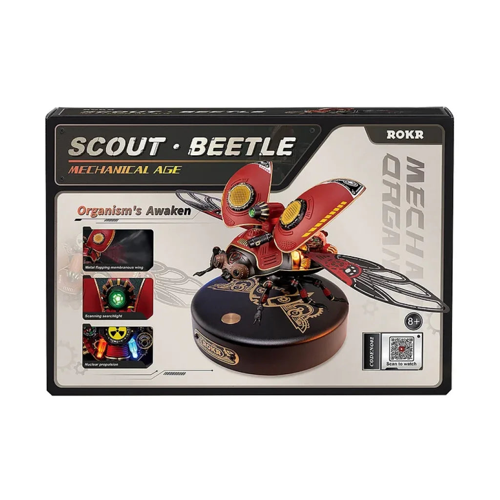 Robotime Rokr Scout Beetle Model Diy 3D Puzzle Mi02 Dropship
