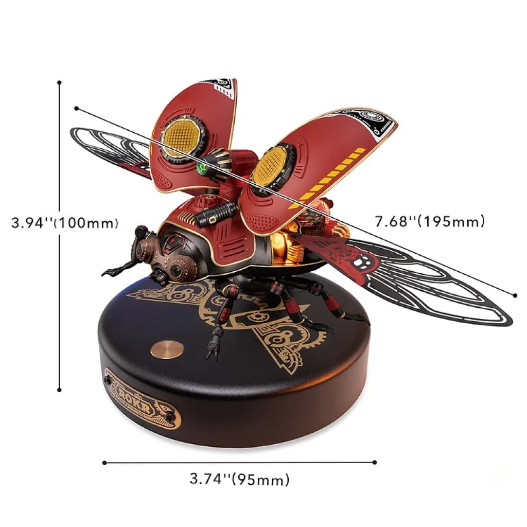 Robotime Rokr Scout Beetle Model Diy 3D Puzzle Mi02 Dropship