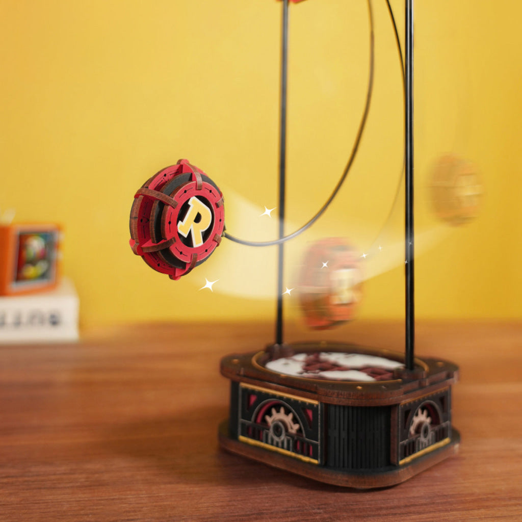 Robotime ROKR Sky Captain DIY Pendulum Toy 3D Puzzle MCD01 Dropship