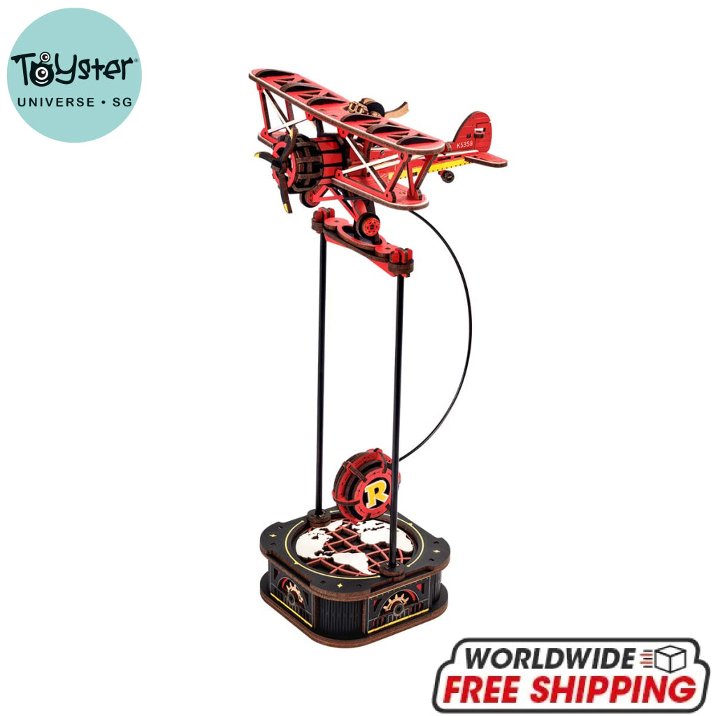 Robotime ROKR Sky Captain DIY Pendulum Toy 3D Puzzle MCD01 Dropship