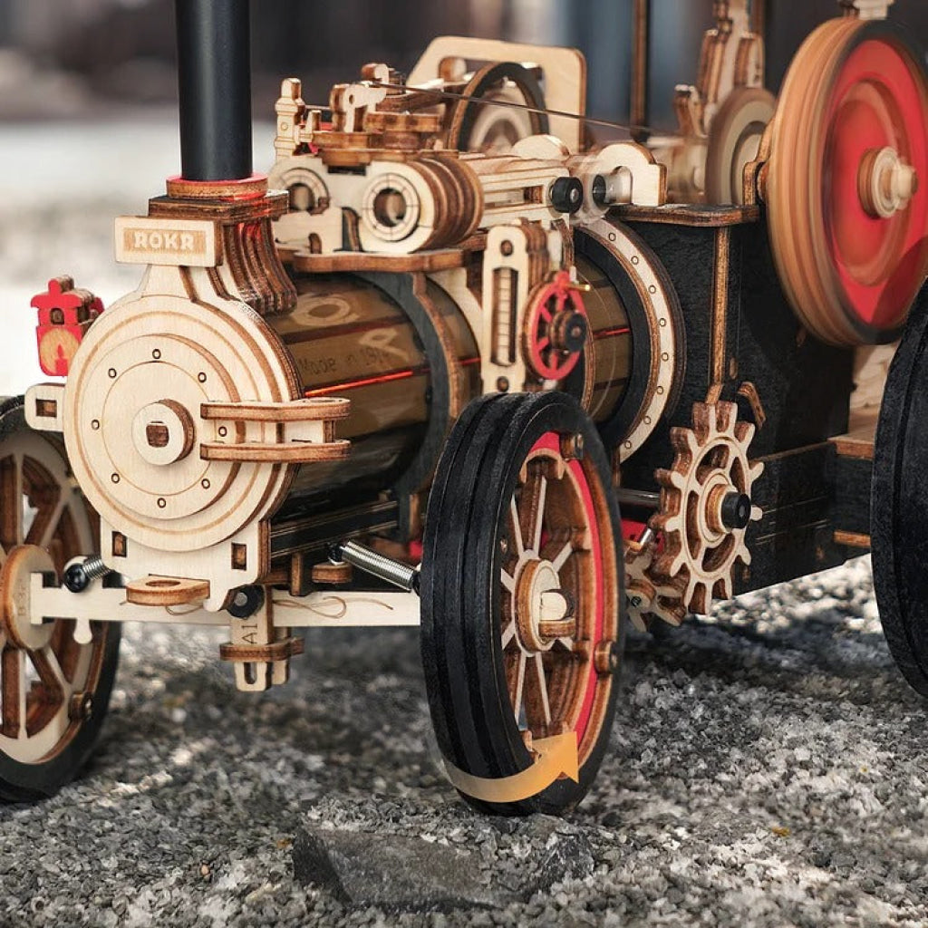 Robotime Rokr Steam Engine Lka01 Dropship
