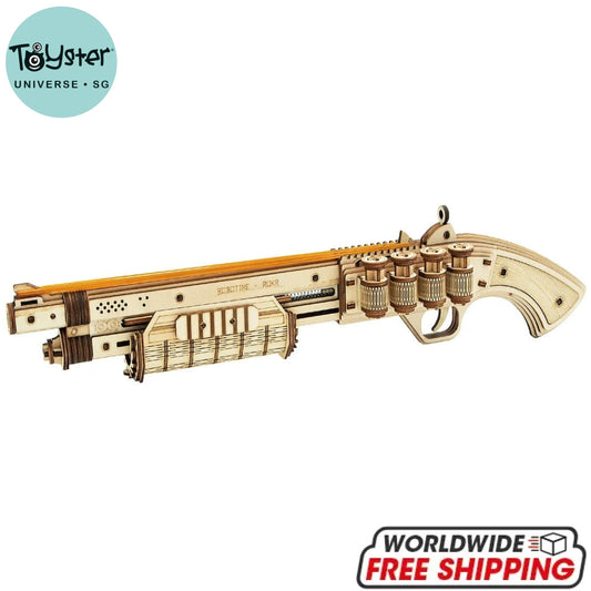 Robotime Rokr Terminator M870 Justice Guard Blaster Lq501 Dropship