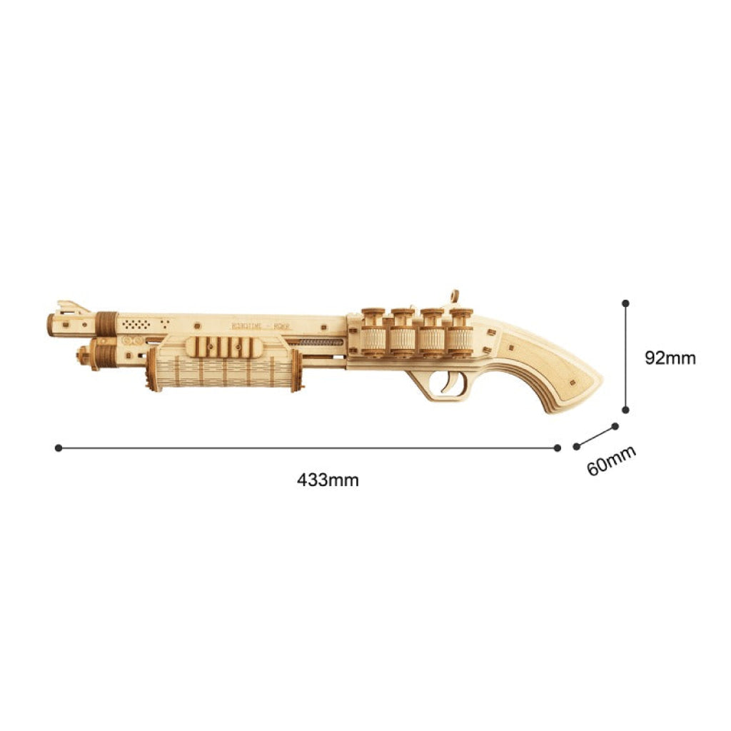 Robotime Rokr Terminator M870 Justice Guard Blaster Lq501 Dropship