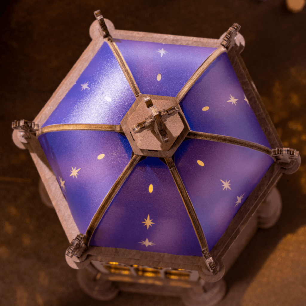 Robotime Rolife 3D Wooden Puzzle - Starry Dome Cathedral TGA02 - Dropship