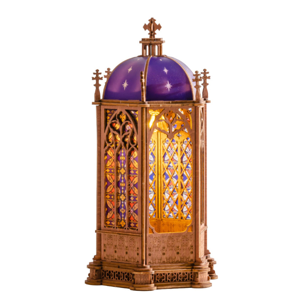 Robotime Rolife 3D Wooden Puzzle - Starry Dome Cathedral TGA02 - Dropship