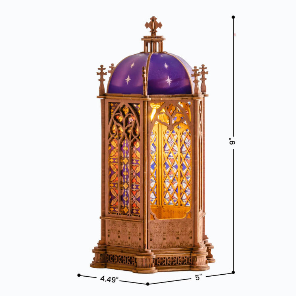 Robotime Rolife 3D Wooden Puzzle - Starry Dome Cathedral TGA02 - Dropship