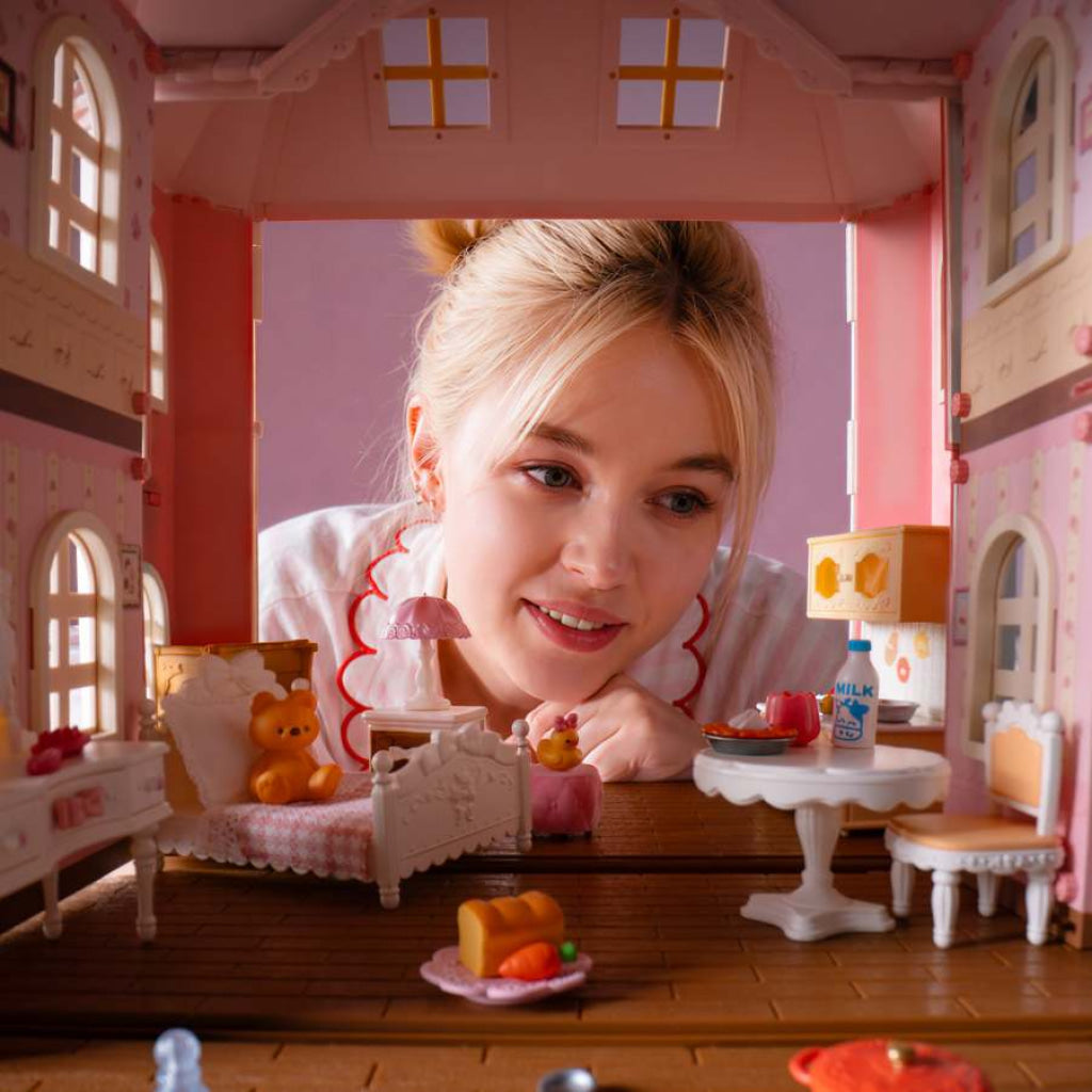 Robotime Rolife DIY Dollhouse Kit- Haley Island Fairy Rose Cottage HH001 - Dropship