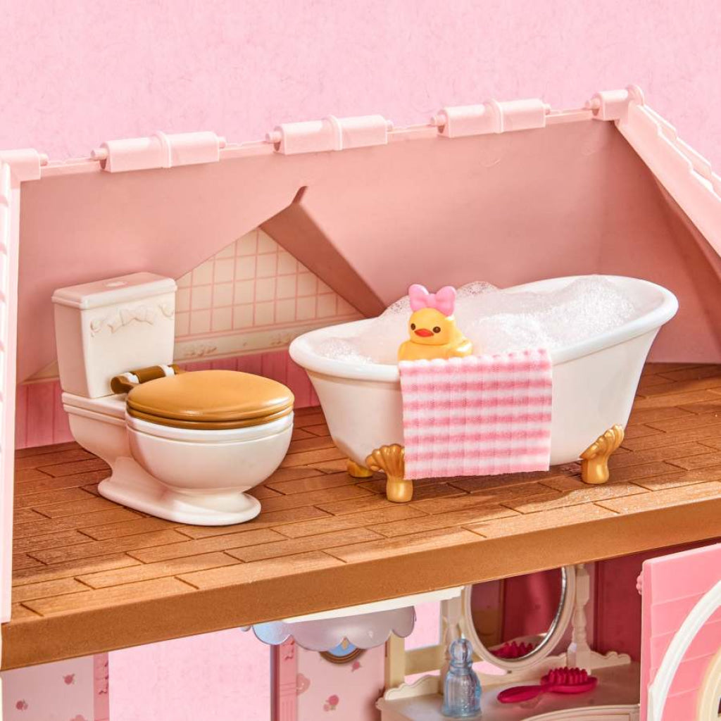 Robotime Rolife DIY Dollhouse Kit- Haley Island Fairy Rose Cottage HH001 - Dropship