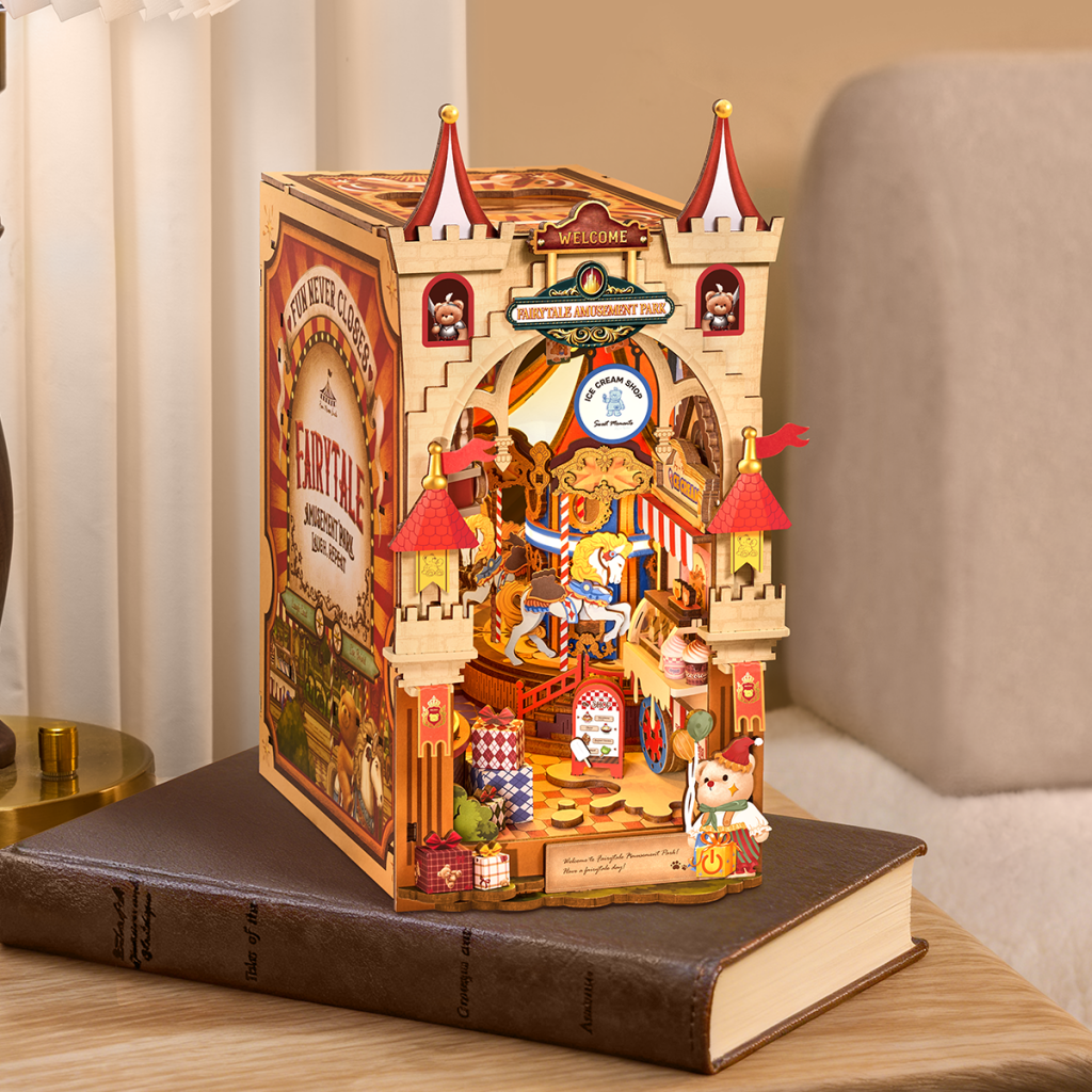Robotime Rolife Fairytale Amusement Park DIY Book Nook TGB17 - Dropship