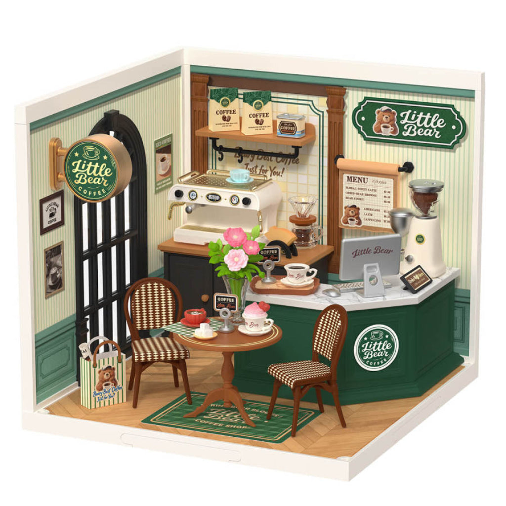 Robotime Rolife Perfect Romance Cafe Super Creator Miniature House DW028 - Dropship