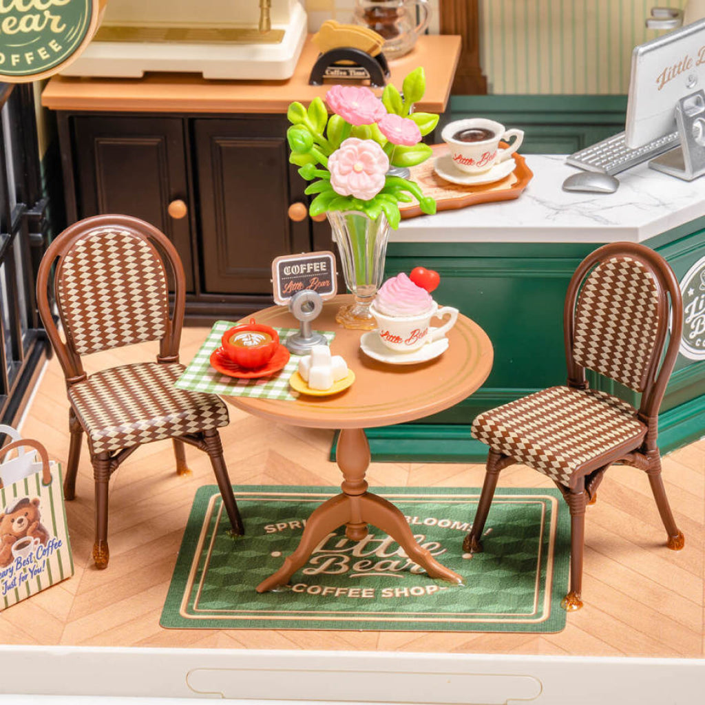 Robotime Rolife Perfect Romance Cafe Super Creator Miniature House DW028 - Dropship