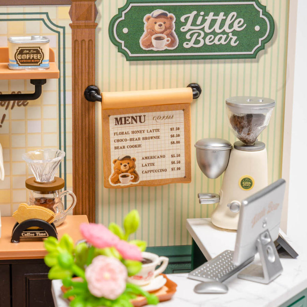Robotime Rolife Perfect Romance Cafe Super Creator Miniature House DW028 - Dropship