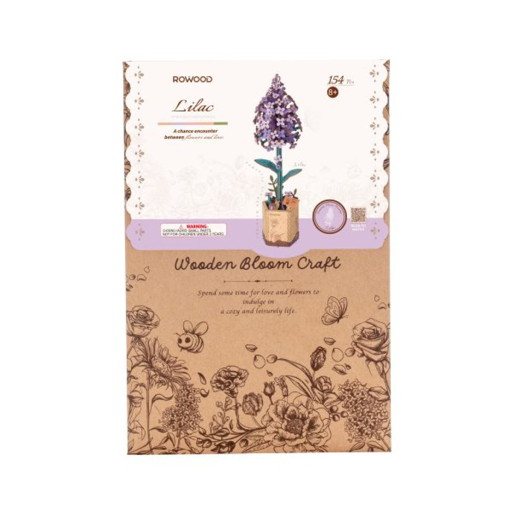 Robotime Rowood Lilac Tw021 Dropship