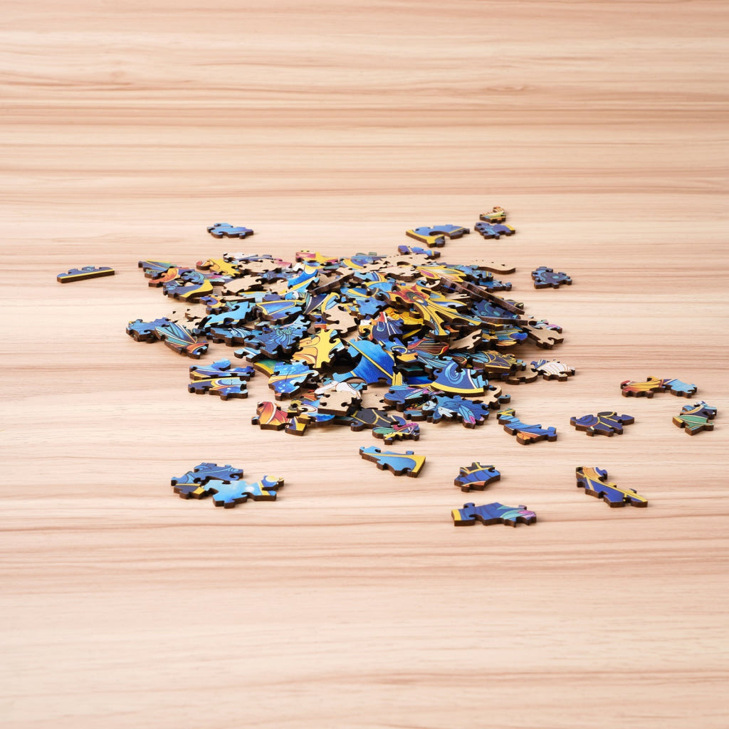 Robotime Rowood Morpho Helena Wooden Jigsaw Puzzle TA003 Dropship