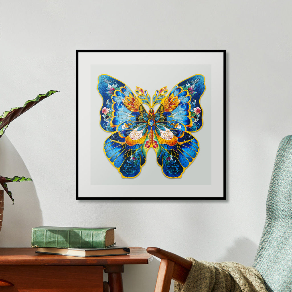 Robotime Rowood Morpho Helena Wooden Jigsaw Puzzle TA003 Dropship