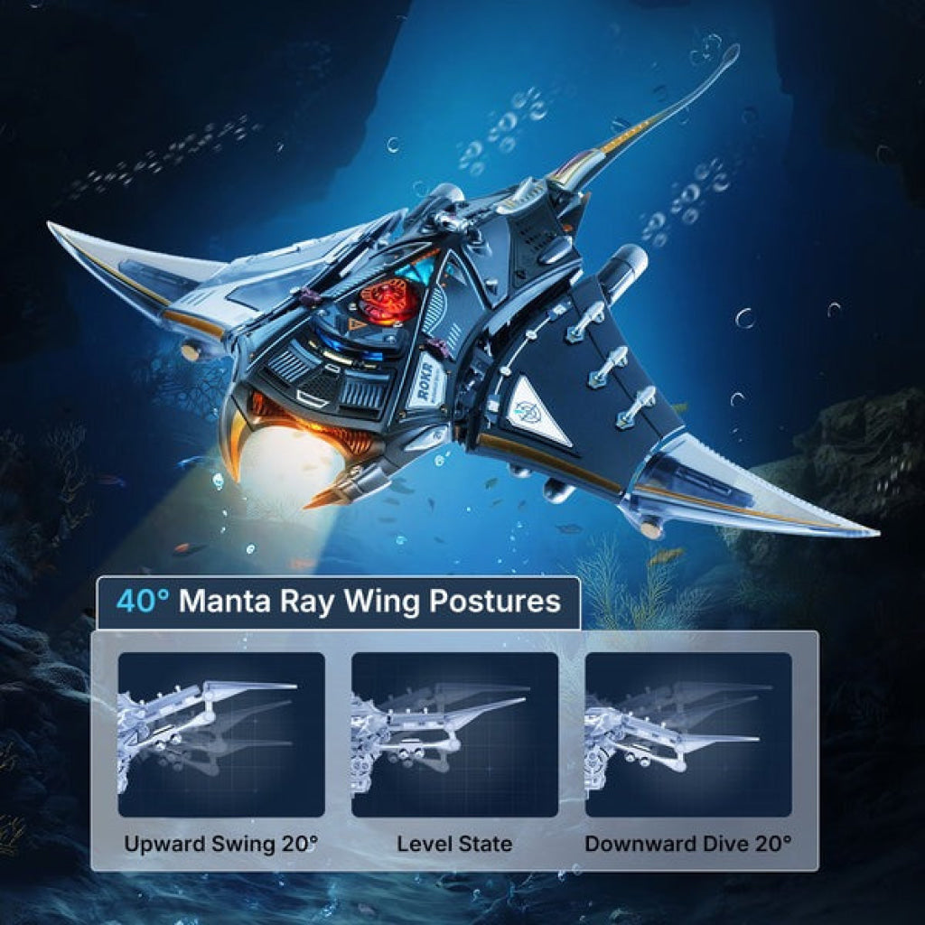 ROKR Manta Ray Mechanical 3D Puzzle Kit MI06 - Robotime