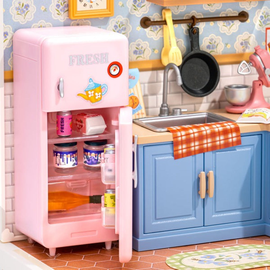 Rolife Homely Baking Kitchen DIY Miniature House DWS08B - Dropship
