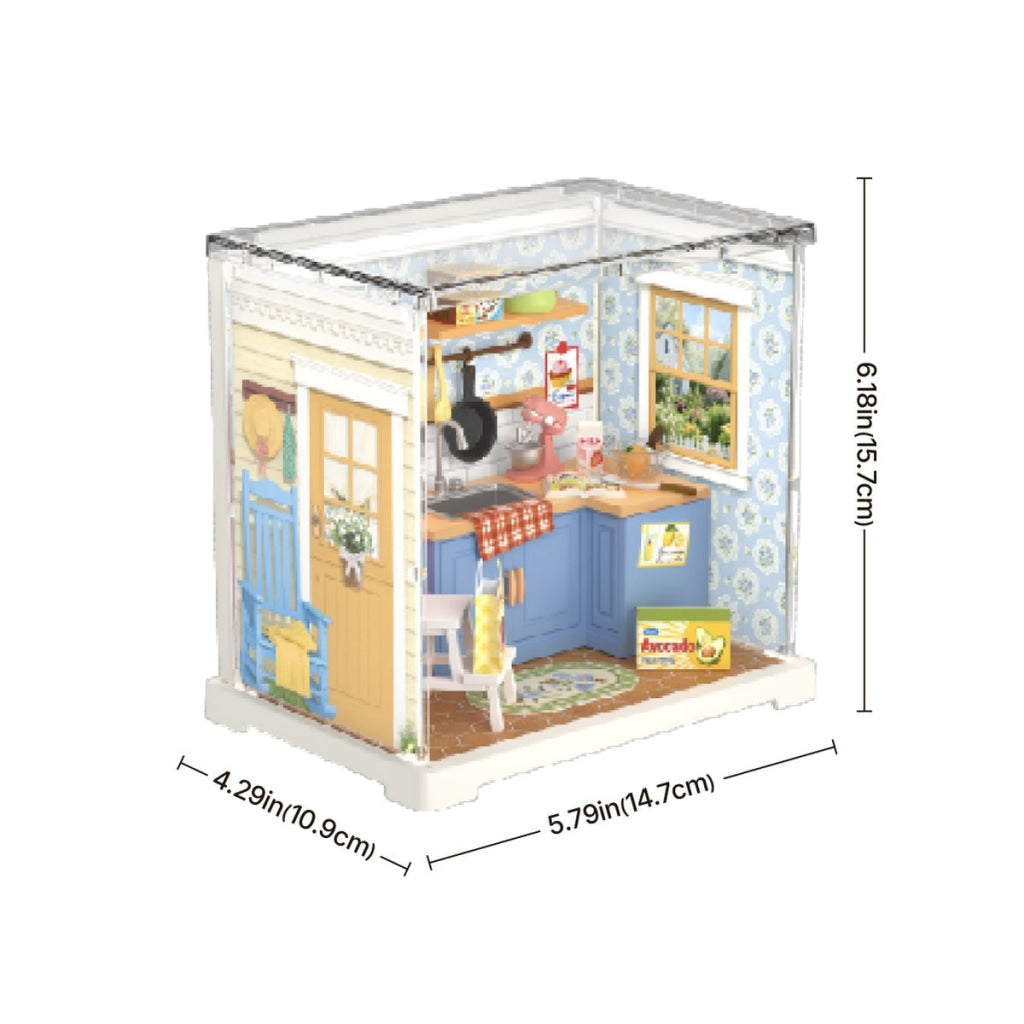 Rolife Homely Baking Kitchen DIY Miniature House DWS08B - Dropship