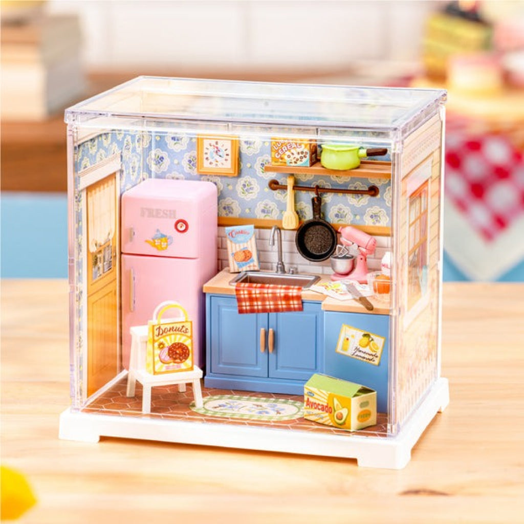 Rolife Homely Baking Kitchen DIY Miniature House DWS08B - Dropship
