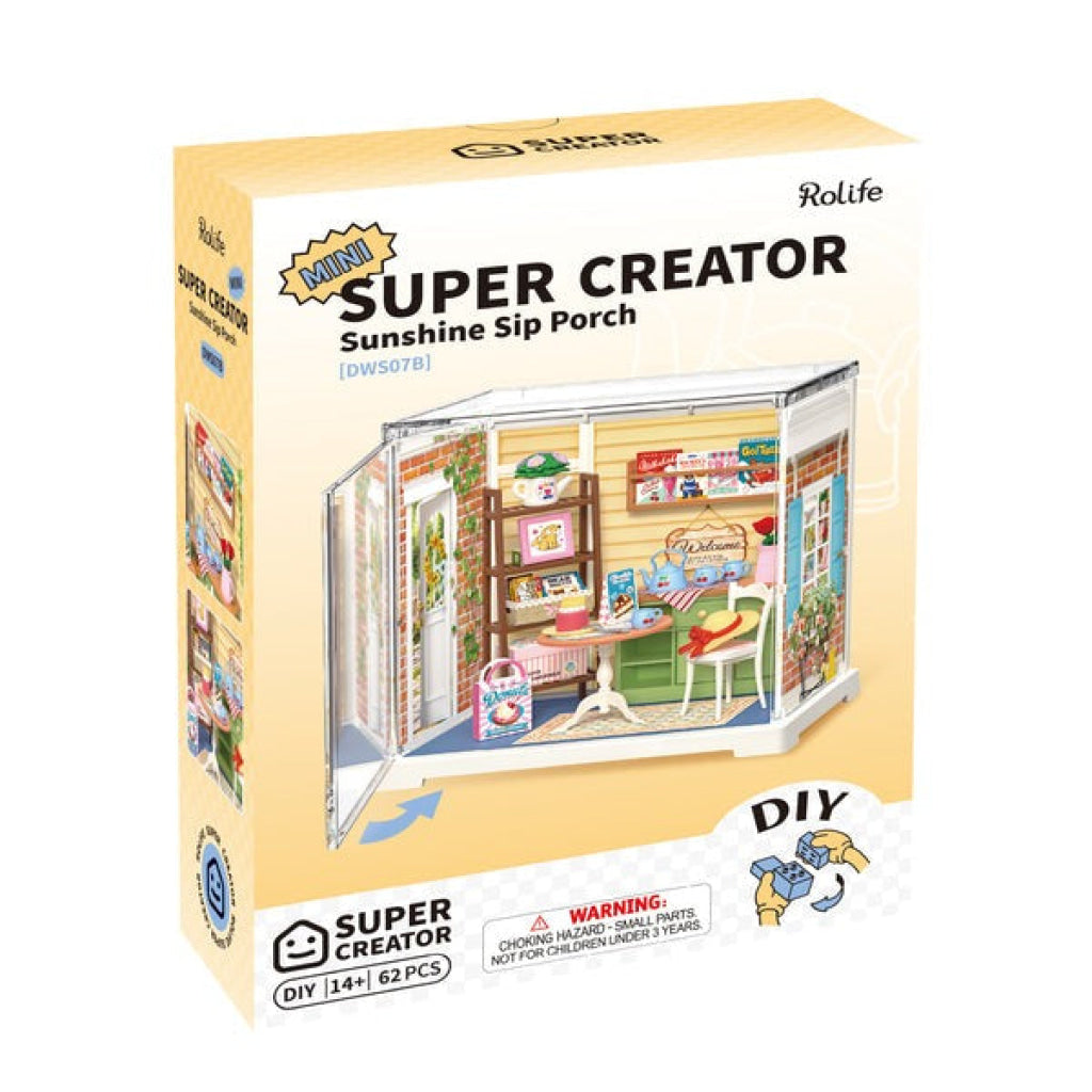 Rolife Homely Baking Kitchen DIY Miniature House DWS08B - Dropship