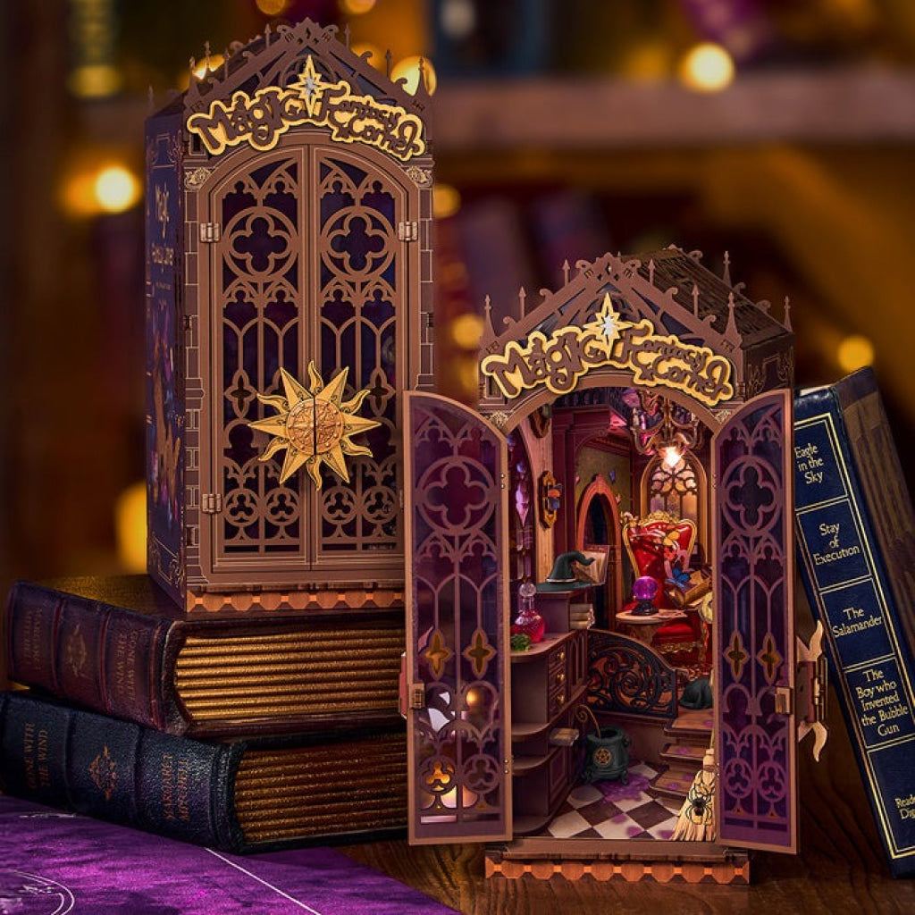 Rolife Magic Fantasy Corner DIY Book Nook Shelf Insert TGB14 - Robotime