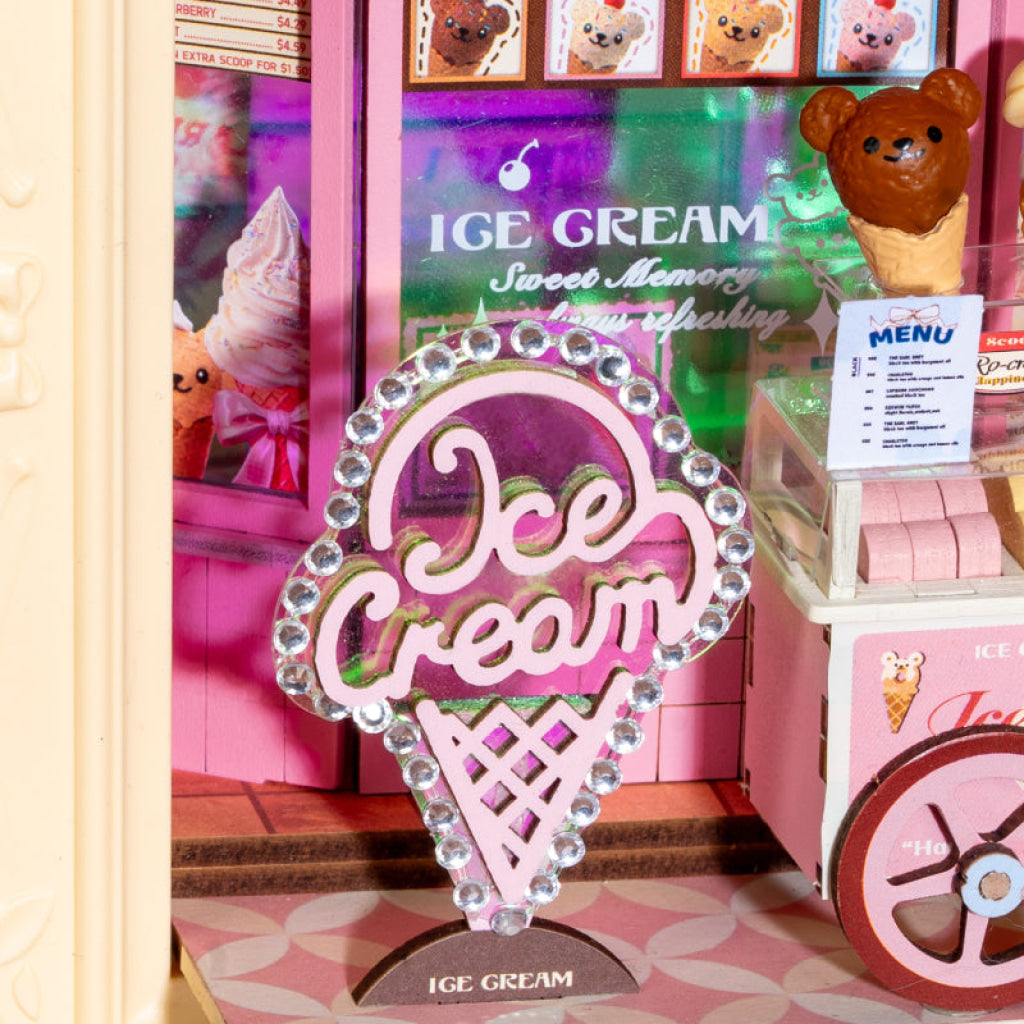 Rolife Sweet Scoopery Ice Cream 3D Wooden Puzzle DP002 - Dropship