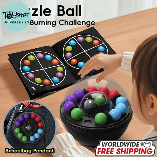 Rotating Puzzle Ball Brain Teaser - Rotating Puzzle Ball