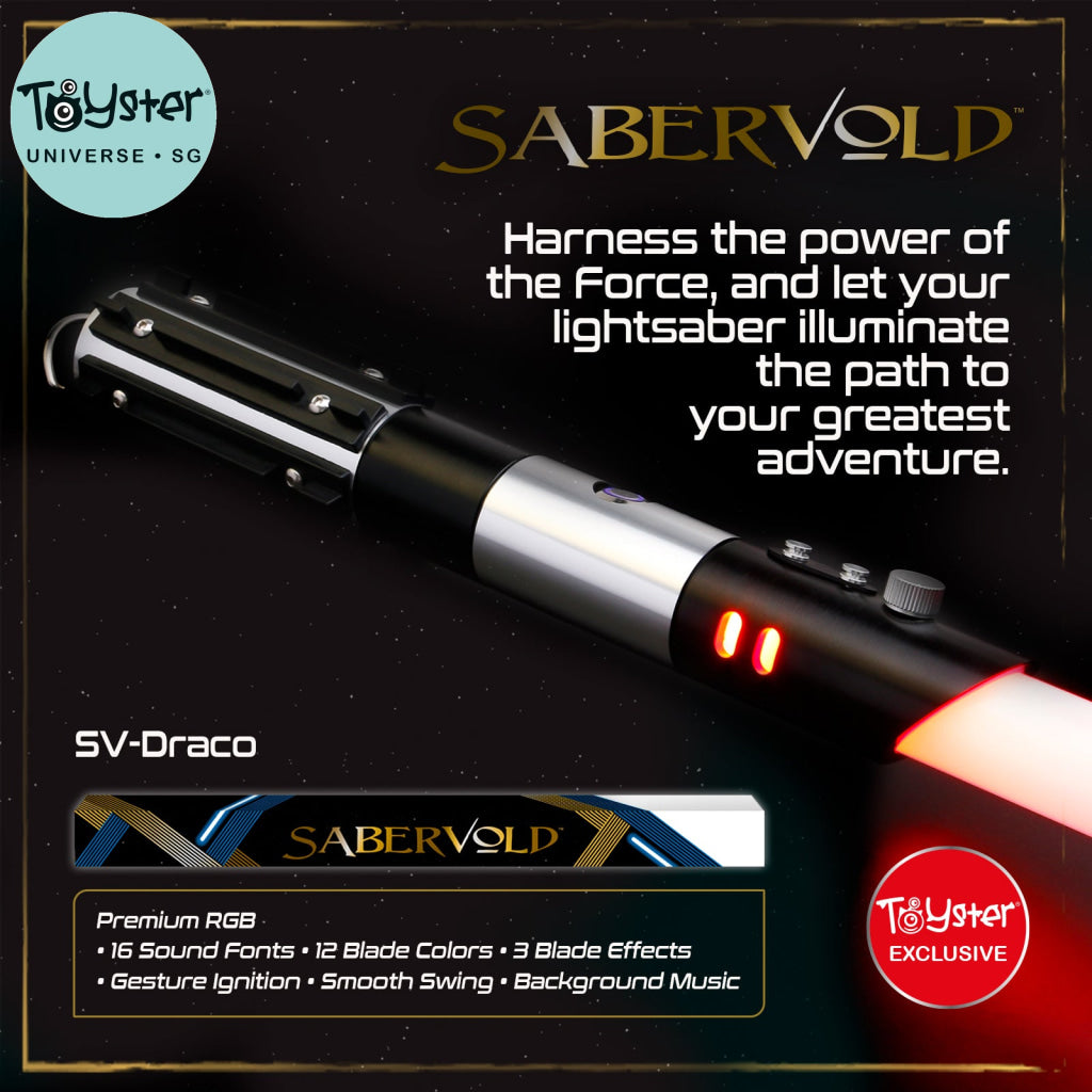 SaberVold SV-Draco Lightsaber Premium RGB Premium RGB SaberVold