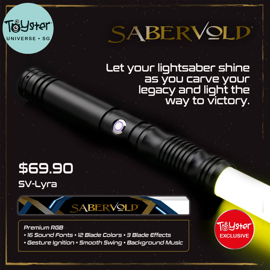 SaberVold SV-Lyra Lightsaber - Premium RGB SaberVold