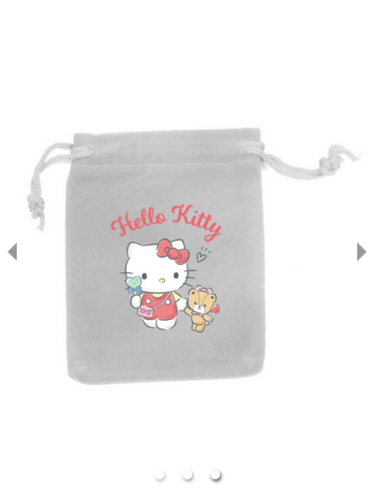 Sanrio Hello Kitty ’Go Shopping’ Silver-Plated Necklace