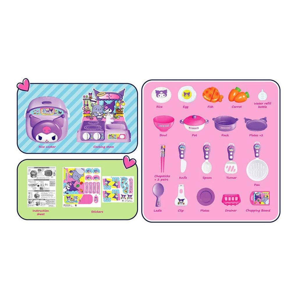 Sanrio Kuromi Home Appliance Set Hello Kitty