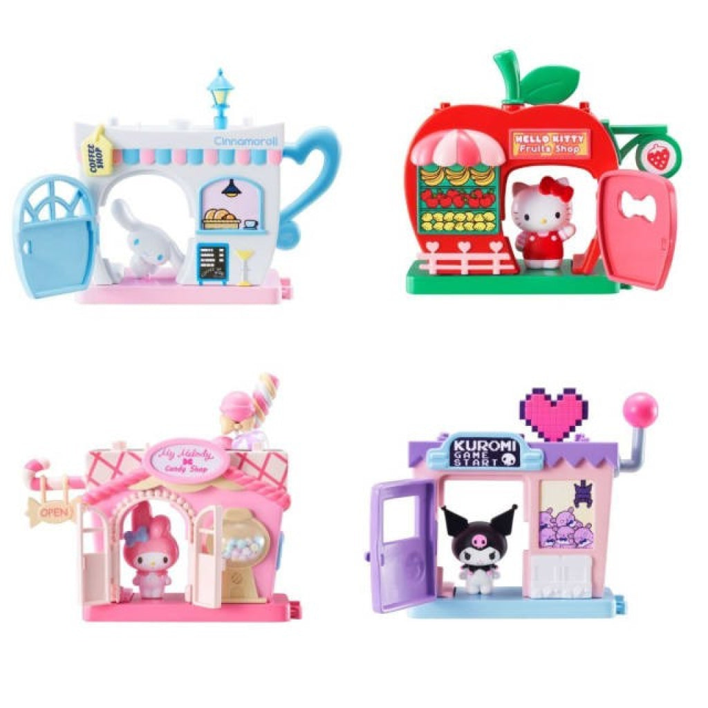 Sanrio Stacked Play House Streetscape Series - Kuromi Hello Kitty