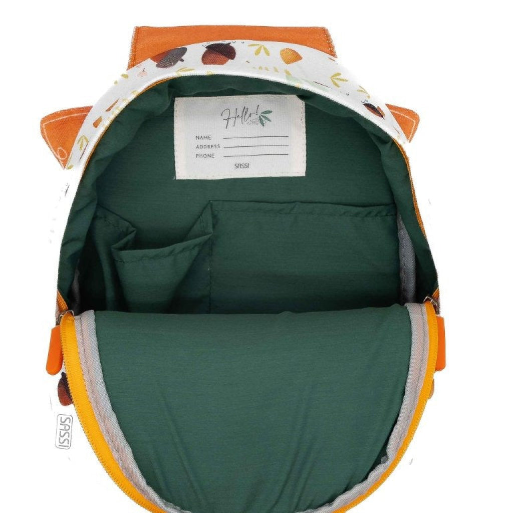 Sassi Crunchy The Fox Mini Backpack A5 Sassi