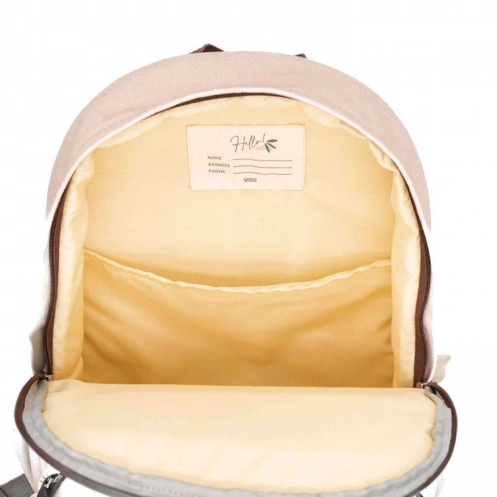 Sassi Gnawy The Sloth Junior Backpack A4 Sassi