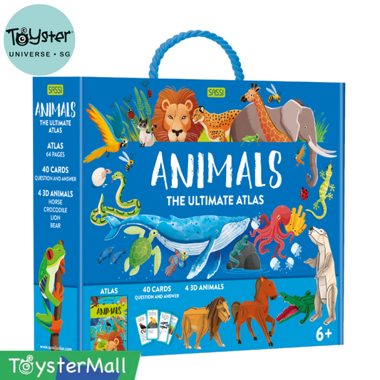 Sassi Mega Atlas: The Ultimate Atlas Animals - SASSI