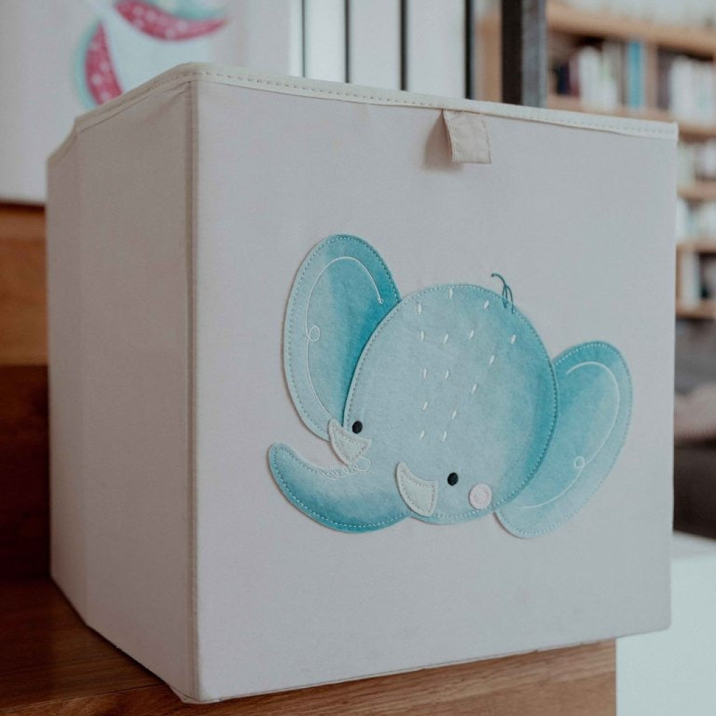 Sassi Storage Square Box - Chewy the Elephant SASSI